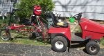 Land vehicle Vehicle Outdoor power equipment Grass Car