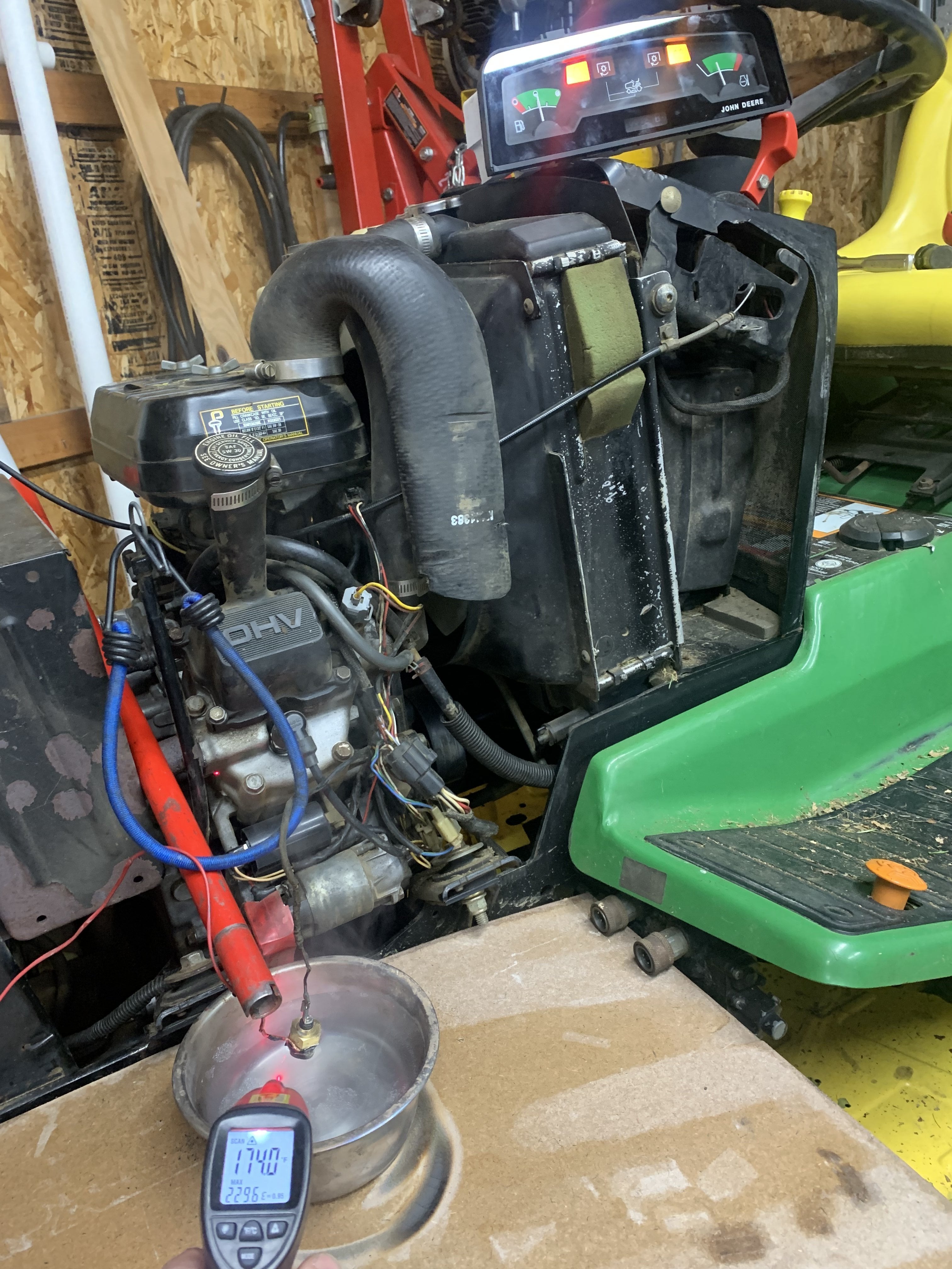 Deere 445 Temp Gauge Issue My Tractor