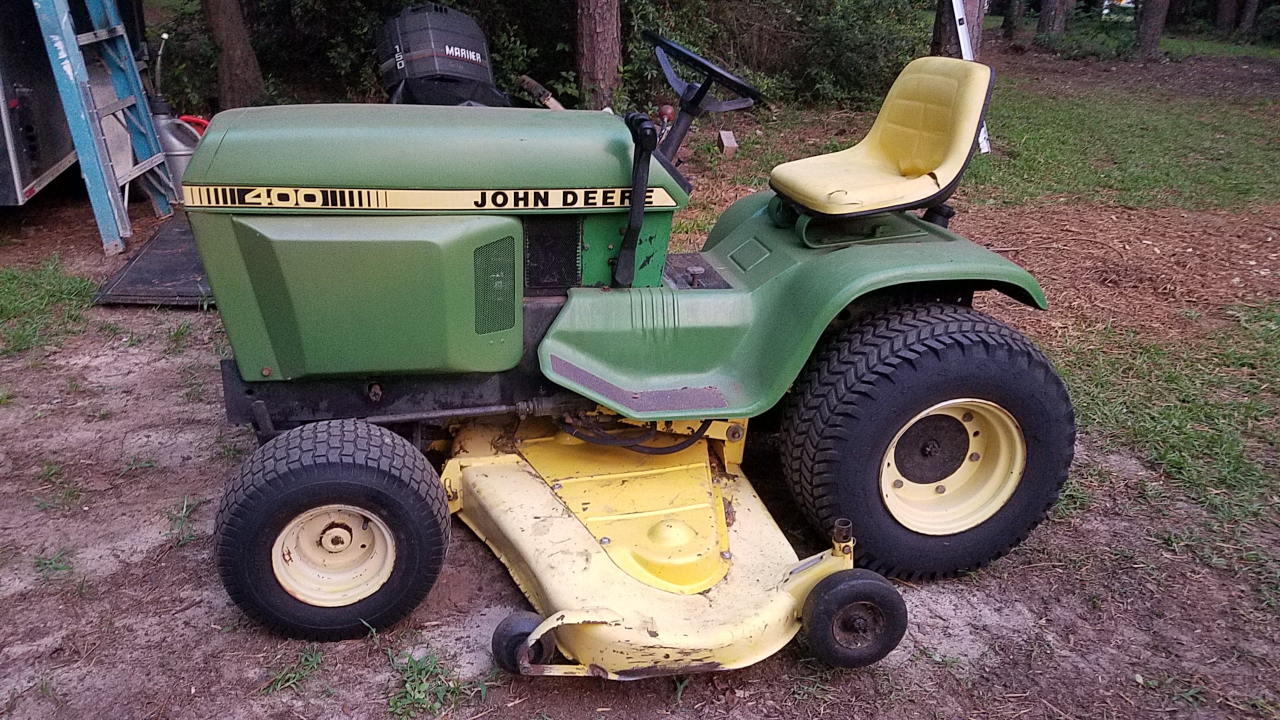 My New Toy John Deere 400 Tractor