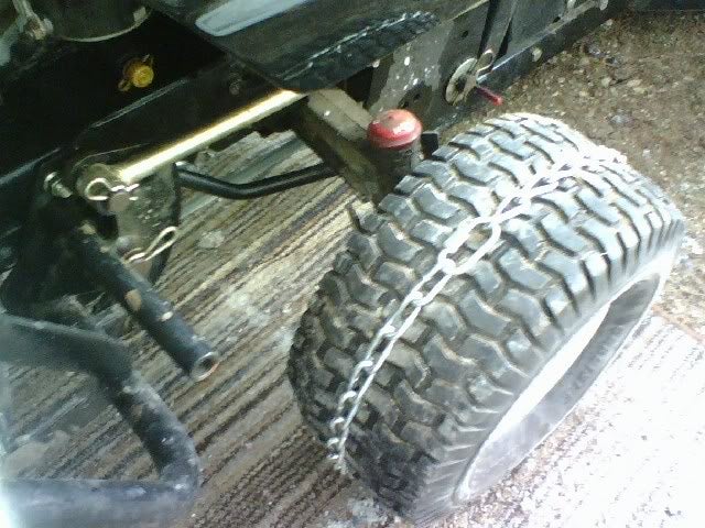 Anyone Running Front Tire Chains On A 2wd My Tractor Forum