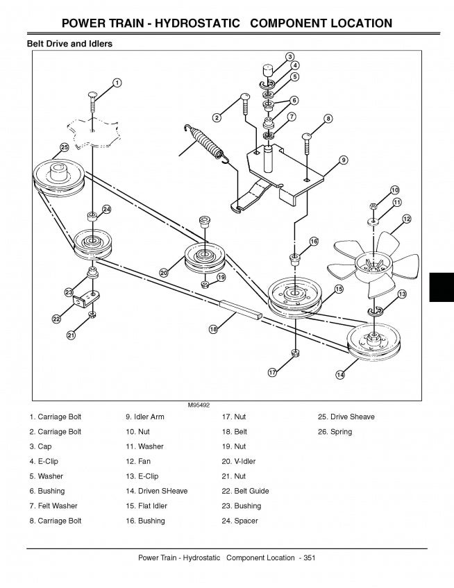 31 John Deere 345 Drive Belt Diagram Wiring Diagram Database