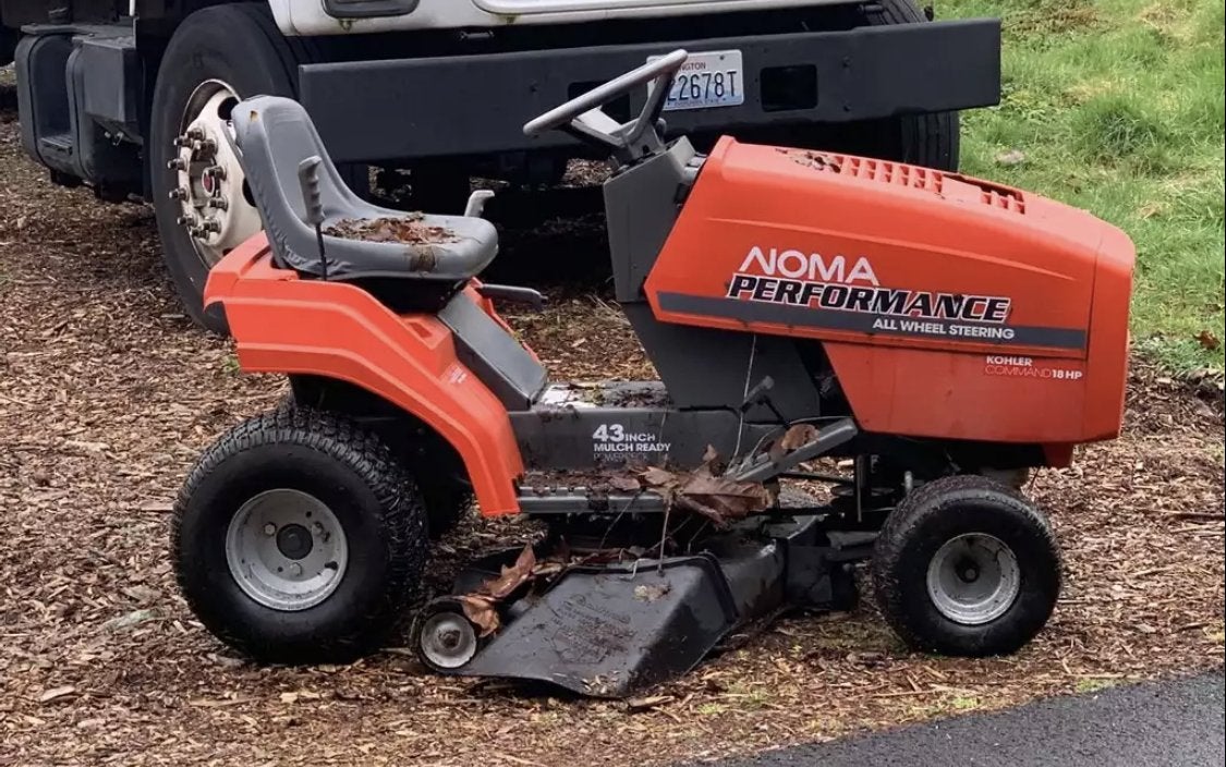Noma 4 Wheel Steer Lawn Mower My