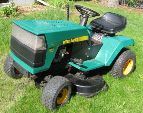 Weed eater lawn tractor deals